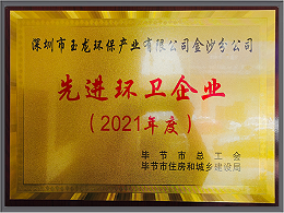 乐冠体育环保-2021贵州毕节市先进环卫企业