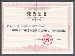 乐冠体育环保-先进基层党组织称号