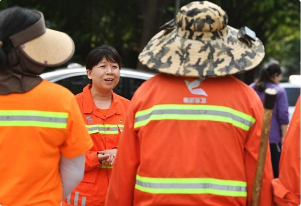 乐冠体育环保：朝阳区环境卫生服务中心四队二分队分队长田晓静