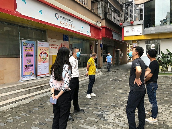1乐冠体育环保-新余市领导考察我司垃圾分类试点项目