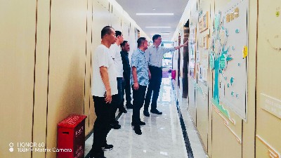 乐冠体育环保-客户一行到我司调研考察