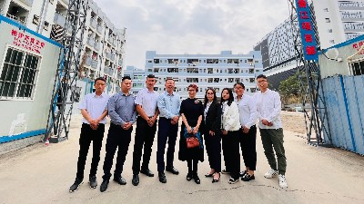 乐冠体育环保-梅总视察黄江项目（1）