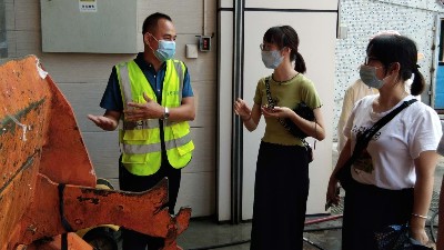 乐冠体育环保-新员工项目现场学习