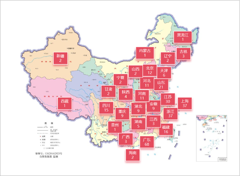 乐冠体育环保：2024年度环卫服务营收过亿企业分布图