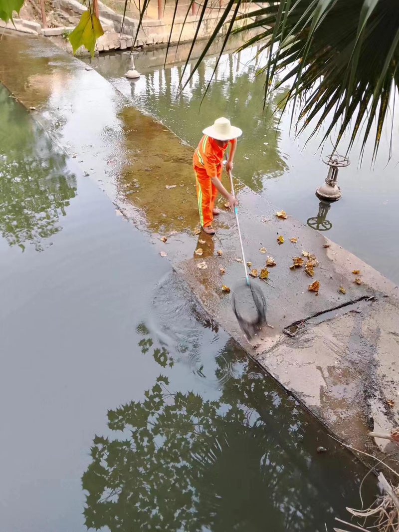 乐冠体育环保：河面清漂