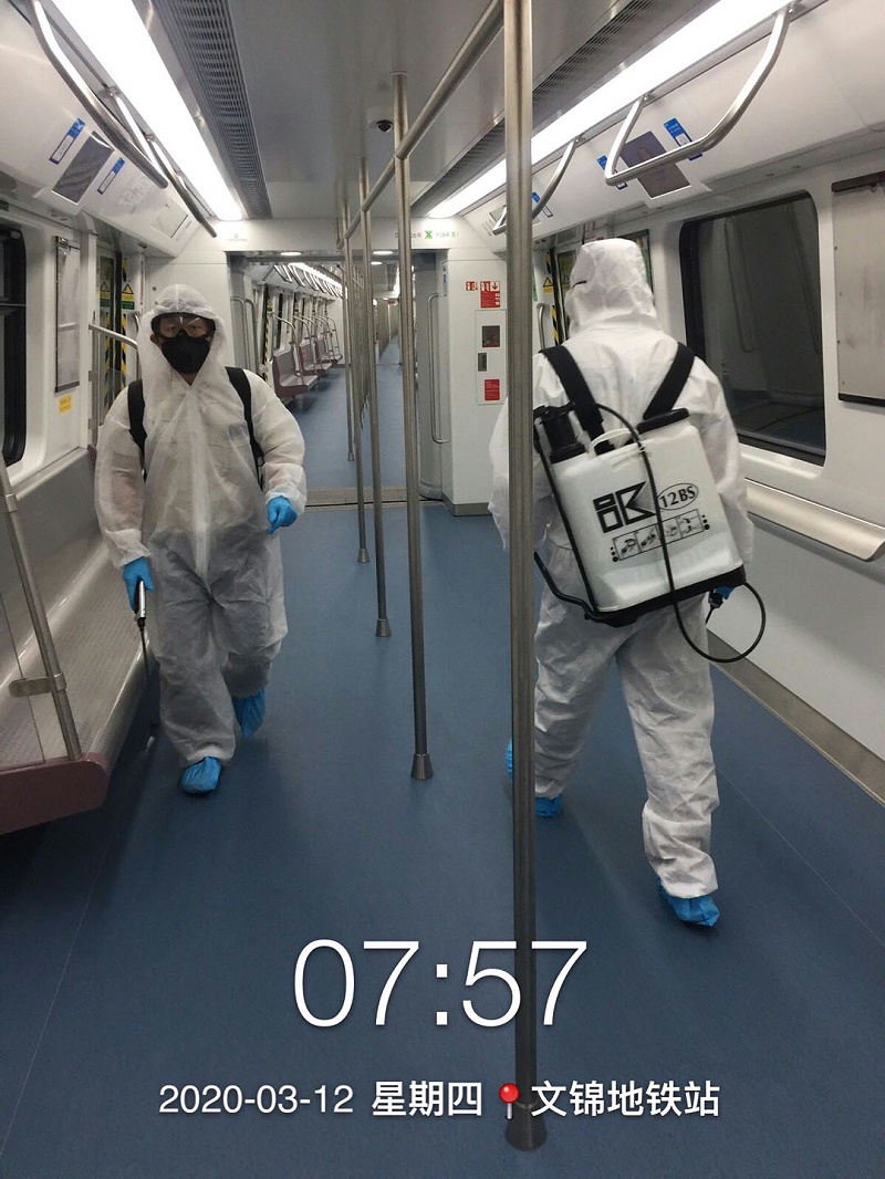地铁及四大枢纽的消毒服务-乐冠体育环保
