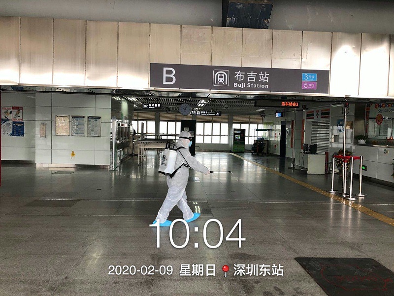 地铁及四大枢纽的消毒服务-乐冠体育环保